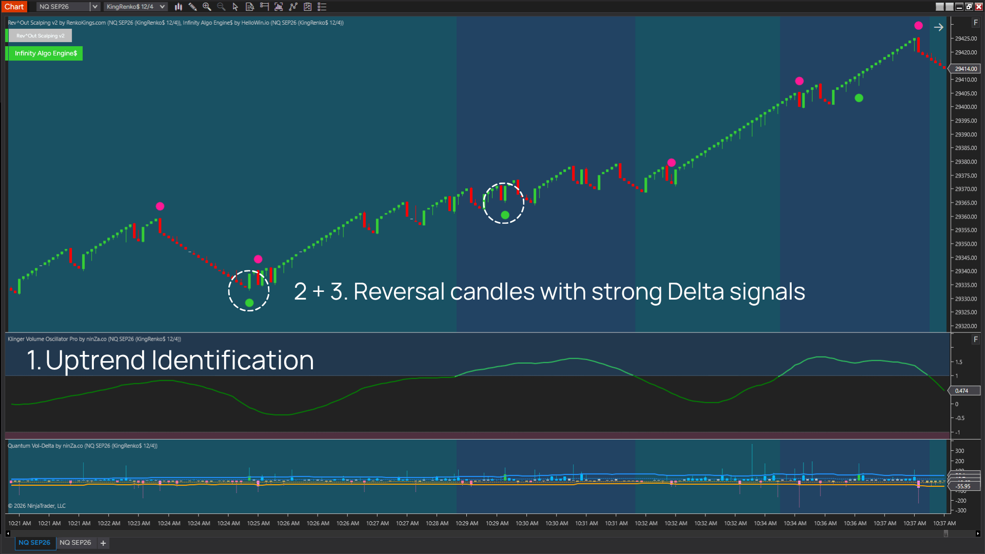 4.1.1.1 Volume Flow Scalping Solution