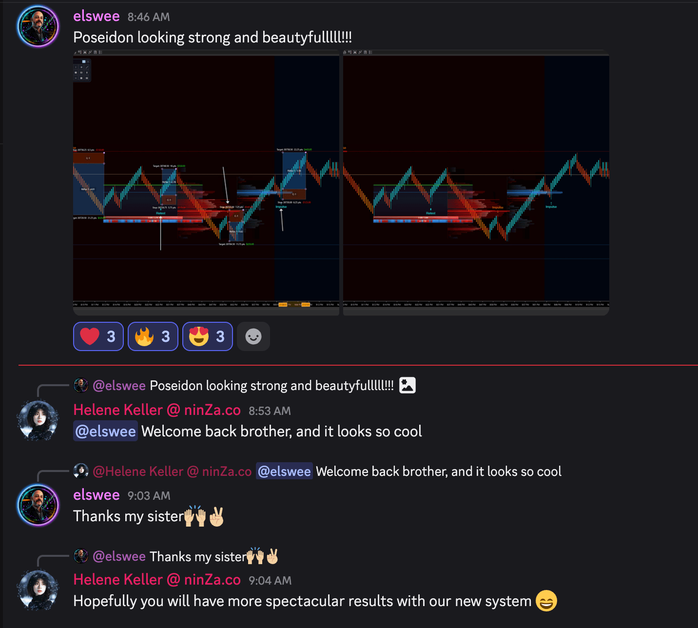 Trader feedback on Poseidon Trident —E 1