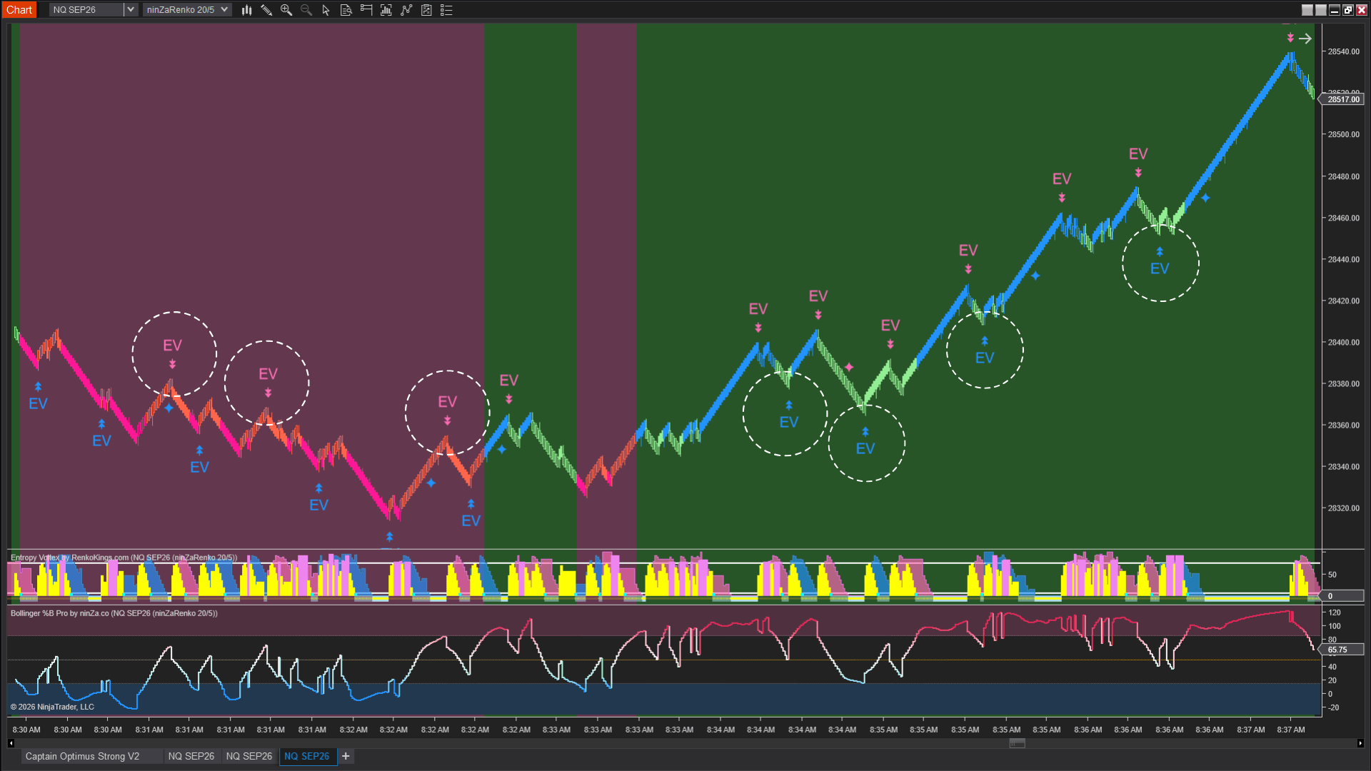 Expansion Entry Scalping Solution chart