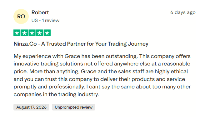 Customer feedback about NINZA products and support
